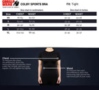 Gorilla Wear Colby Sportbeha - Zwart