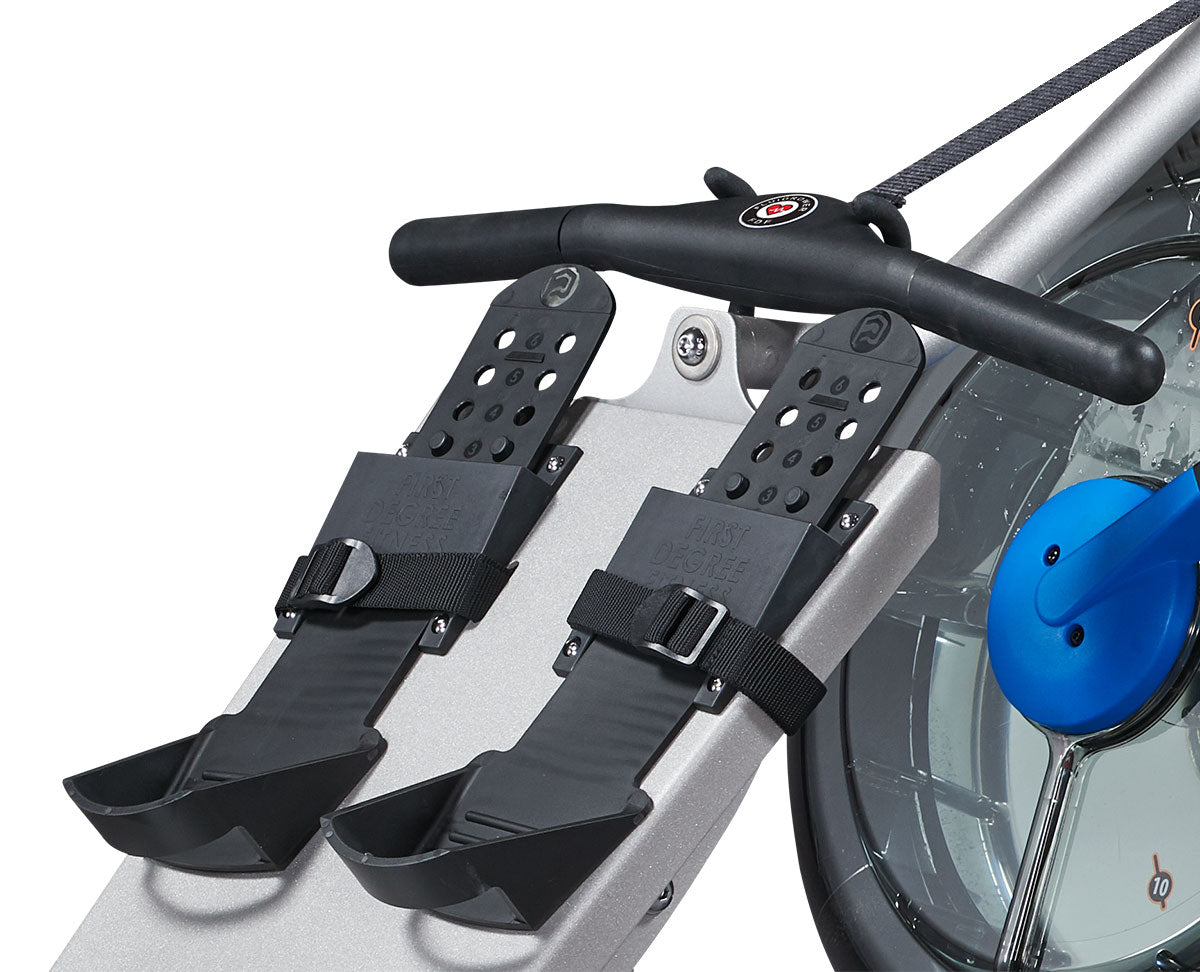 Fluid Rower Evolution E350 Rameur - Argent