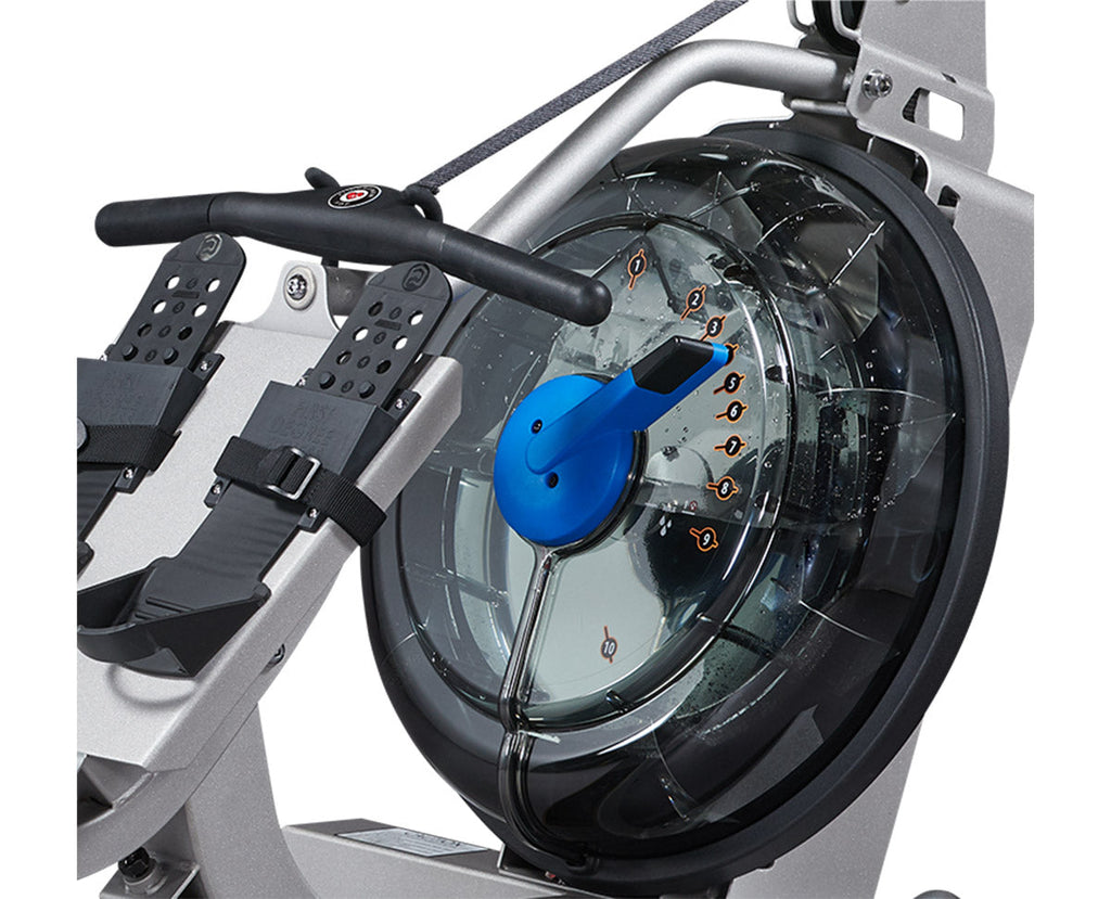 Fluid Rower Evolution E350 Rameur - Argent