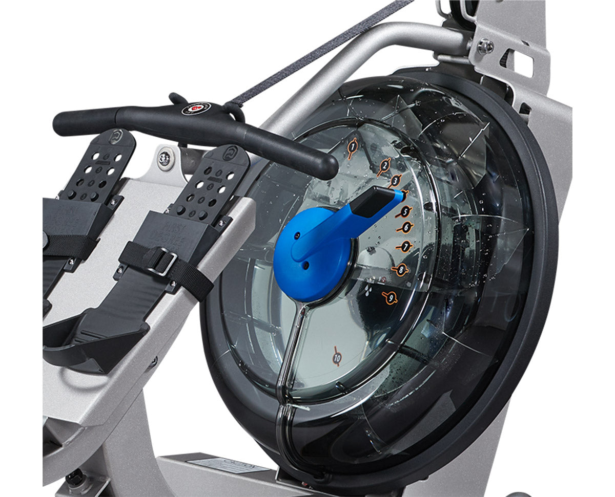 Fluid Rower Evolution E350 Rameur - Argent