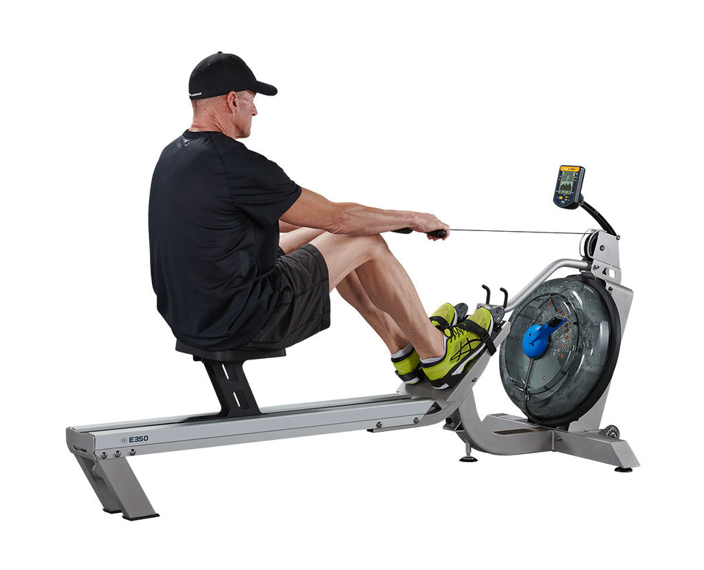Fluid Rower Evolution E350 Rameur - Argent