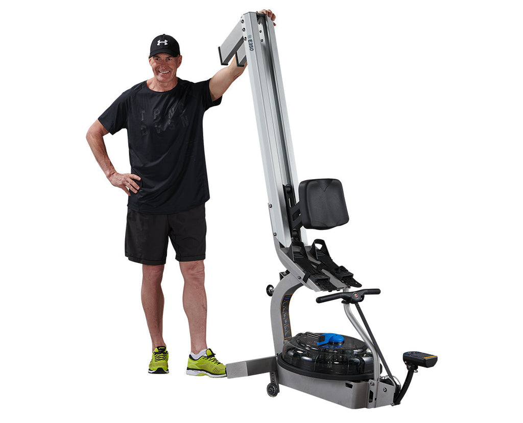 Fluid Rower Evolution E350 Rameur - Argent