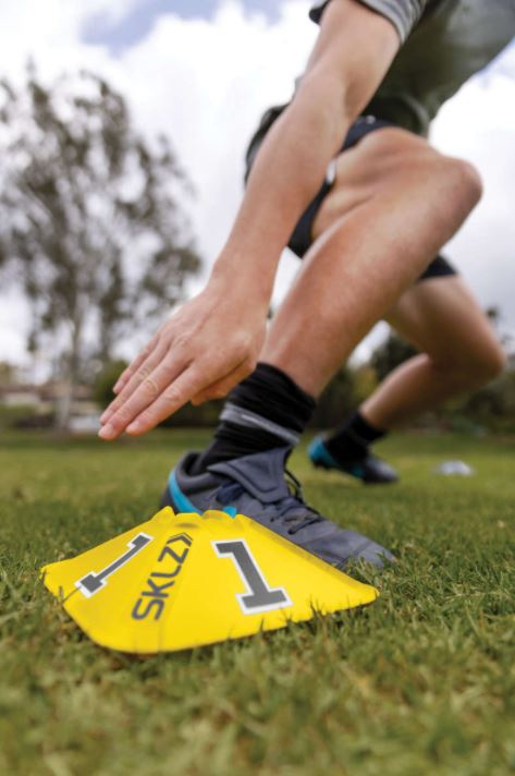 SKLZ Cônes d'agilité réactifs - Pions - 8 pièces