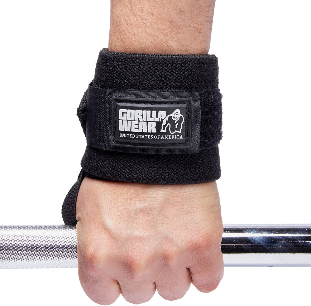 Gorilla Wear Wrist Wraps BASIC - Noir/Rouge