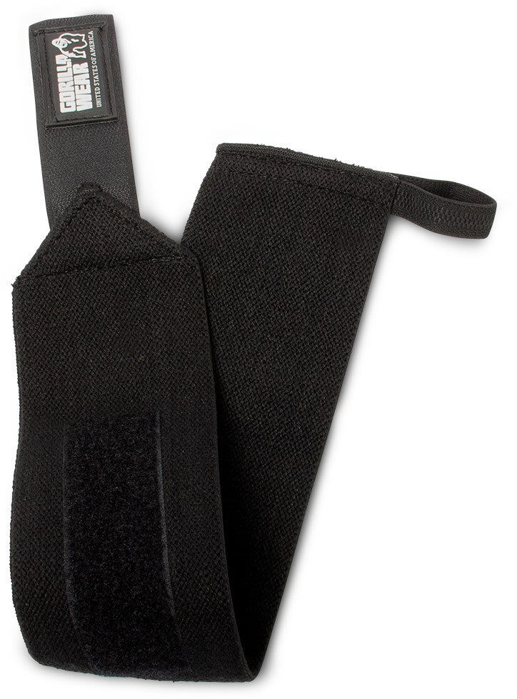 Gorilla Wear Wrist Wraps BASIC - Noir/Gris