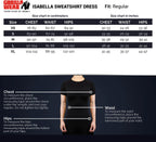 Gorilla Wear Isabella Sweatshirt Jurk - Zwart