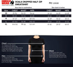 Gorilla Wear Ocala Cropped Half-Zip Sweatshirt - Noir