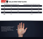 Gorilla Wear Dallas Wrist Wraps Gloves - Noir