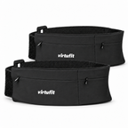 VirtuFit Running Belt Pro - 2 Opbergvakken - Set van 2