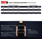 Gorilla Wear Hailey Oversized Sweatshirt - Grijs Gemeleerd