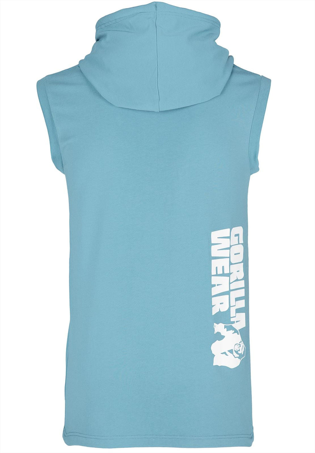 Gorilla Wear Oswego S/L Hooded T-Shirt - Blue