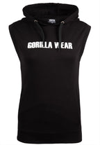 Gorilla Wear Virginia Sleeveless Hoodie - Noir