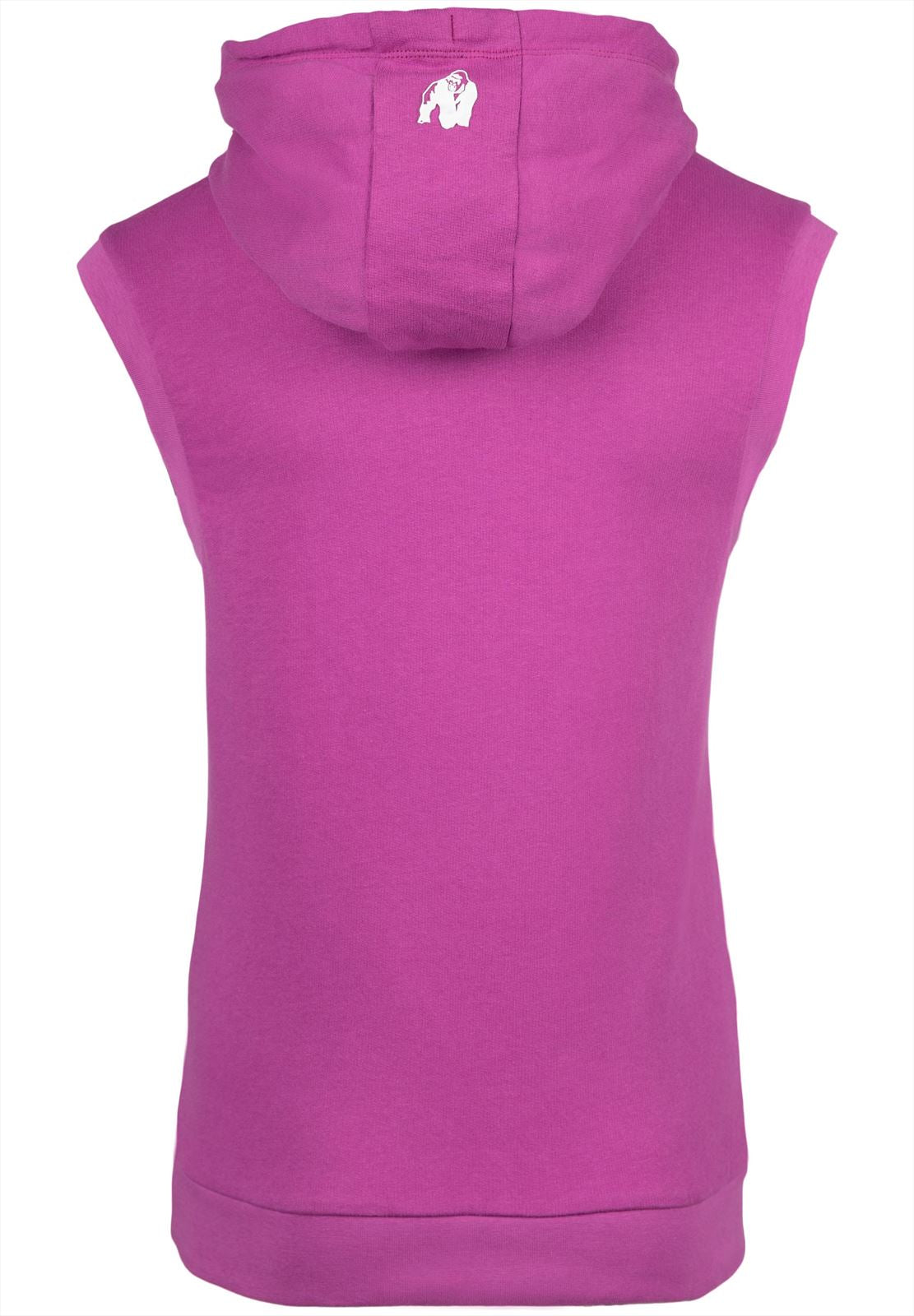 Gorilla Wear Virginia Mouwloos Hoodie - Fuchsia