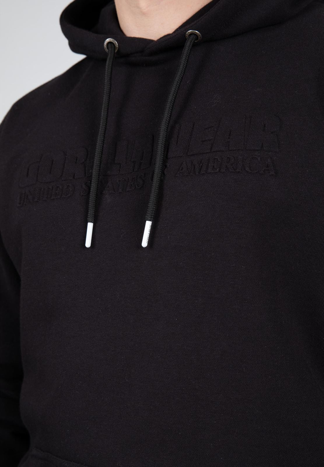 Gorilla Wear Crowley Men's Oversized Hoodie - Noir