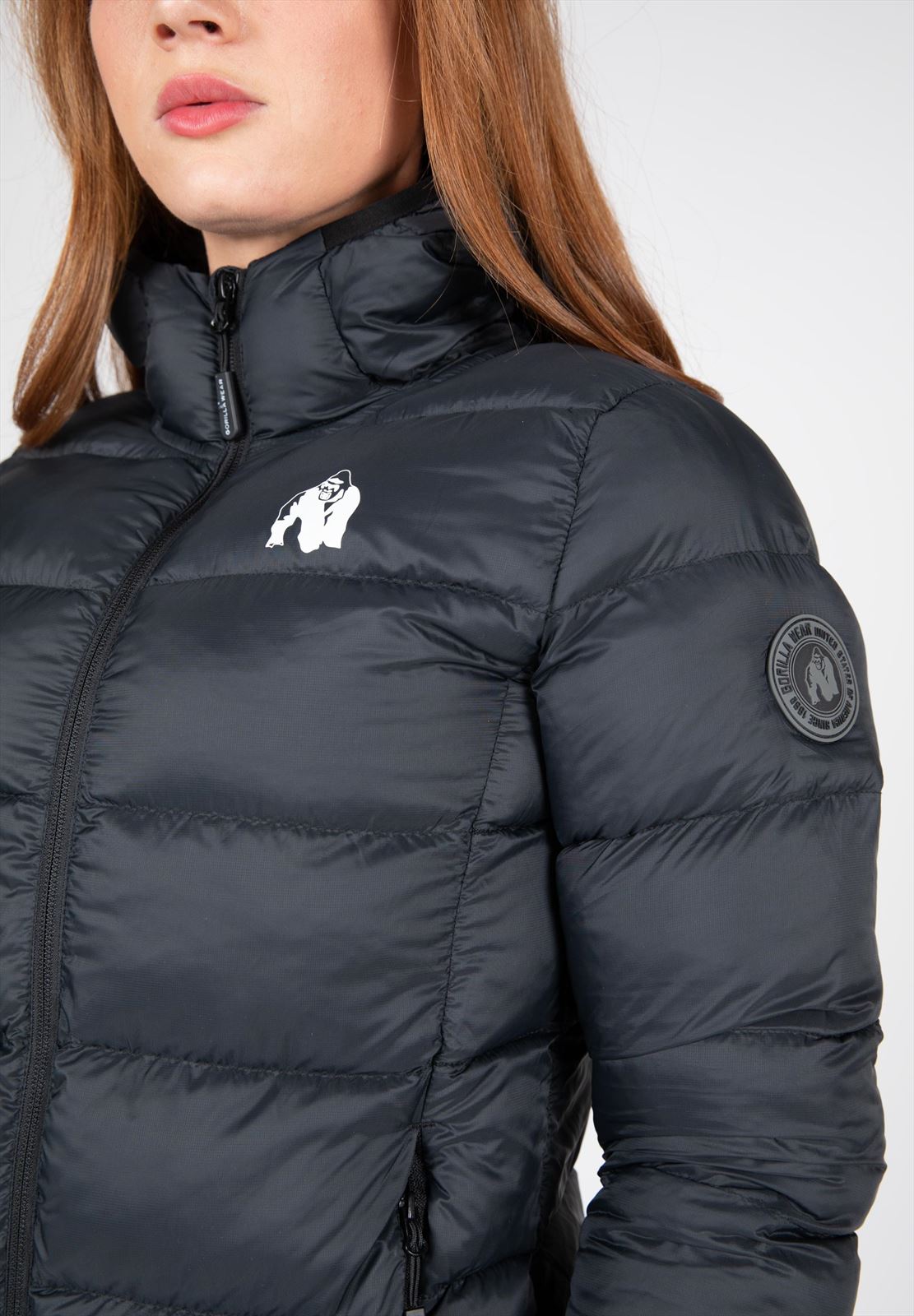 Gorilla Wear Rachel Puffer Jacket - Noir