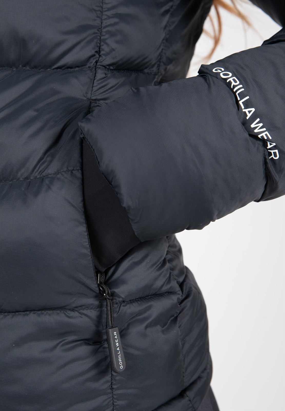Gorilla Wear Rachel Puffer Jacket - Noir