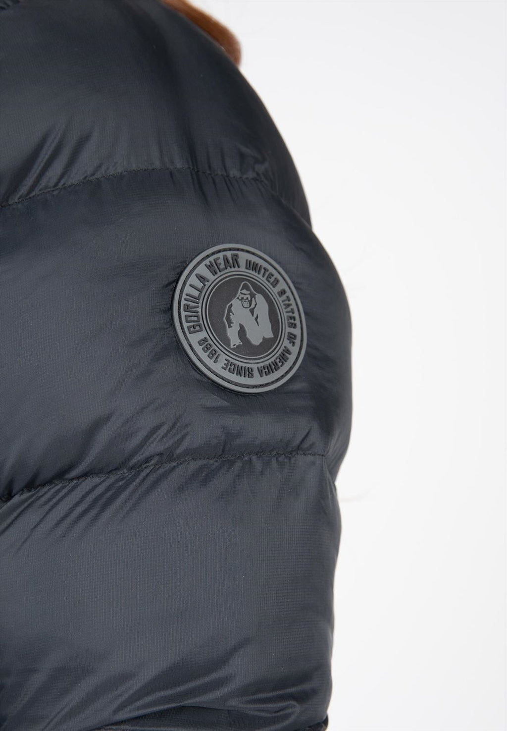 Gorilla Wear Rachel Puffer Jacket - Noir