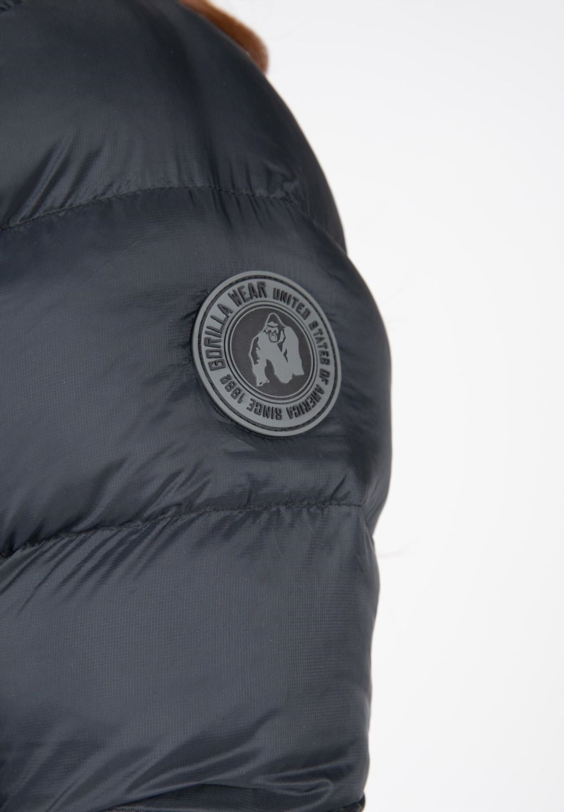 Gorilla Wear Rachel Puffer Jacket - Noir