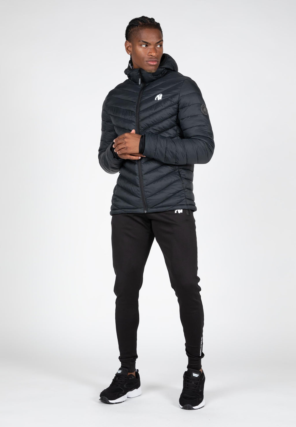 Gorilla Wear Osborn Puffer Jacket - Noir