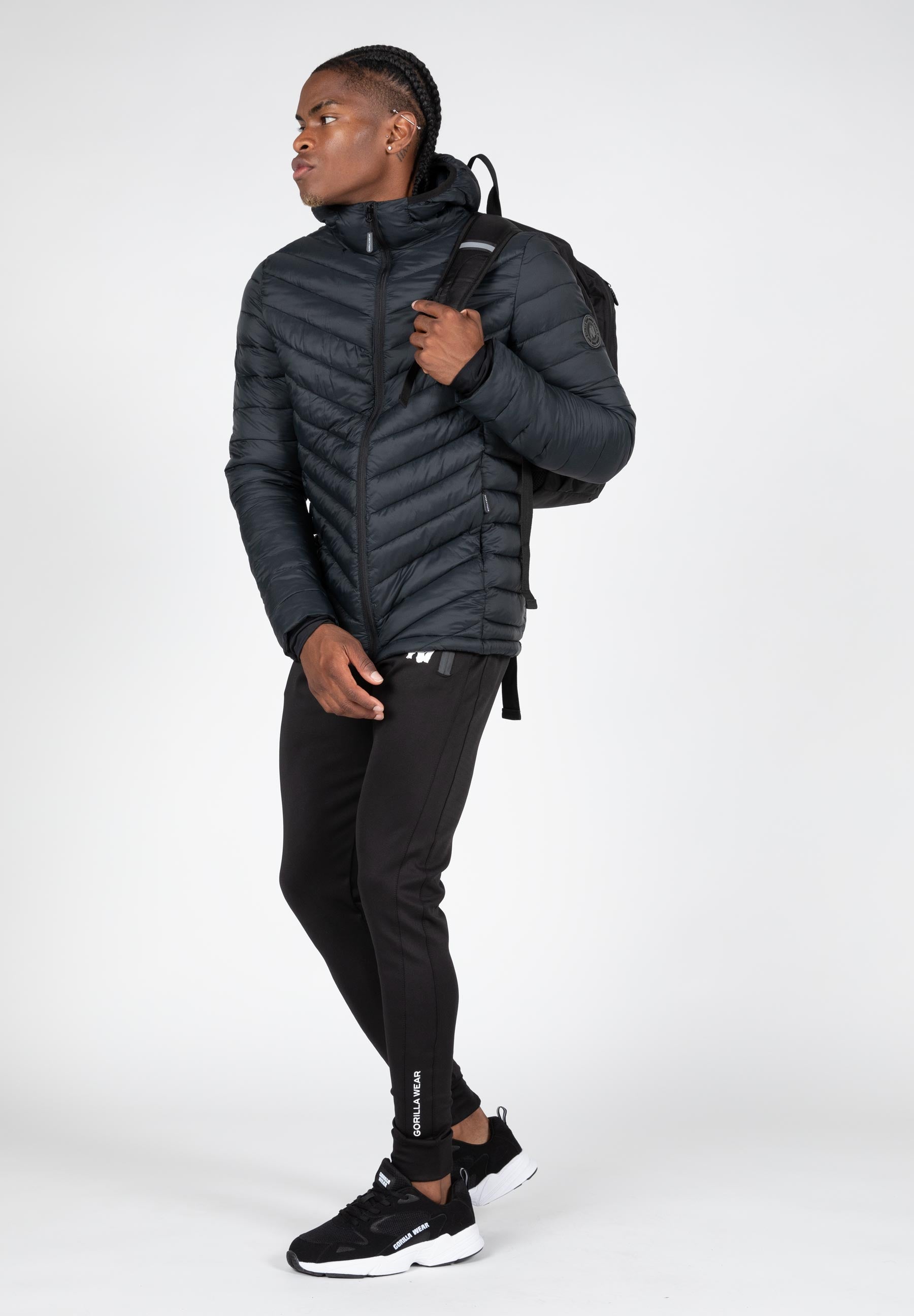 Gorilla Wear Osborn Puffer Jacket - Noir