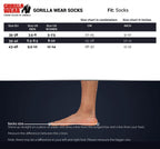 Gorilla Wear Quarter Sokken 2-Pack - Wit