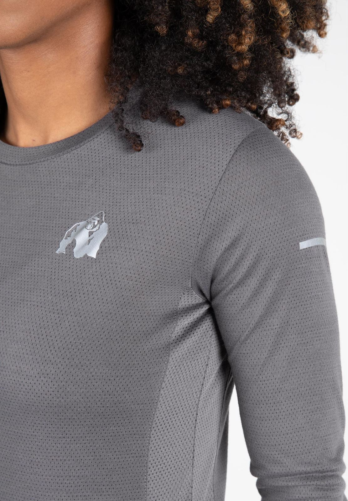 Gorilla Wear Raleigh Long Sleeve - Gris