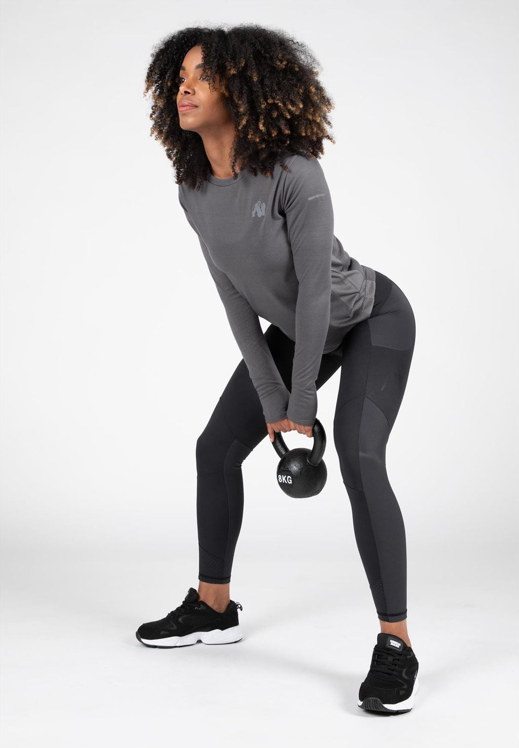 Gorilla Wear Raleigh Long Sleeve - Gris