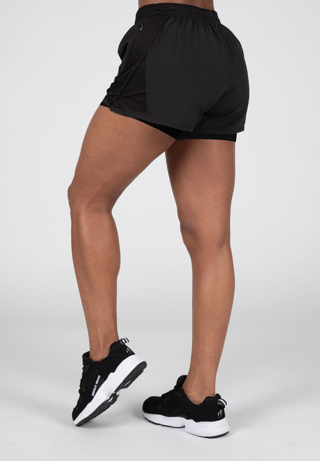 Gorilla Wear Portland 2-In-1 Shorts - Noir