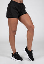 Gorilla Wear Portland 2-In-1 Shorts - Noir