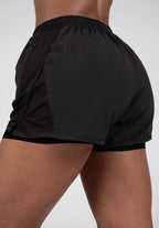 Gorilla Wear Portland 2-In-1 Shorts - Noir