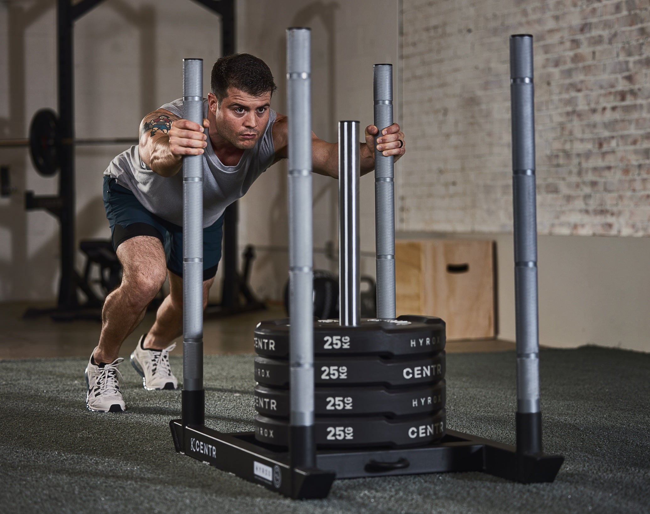 Centr x Hyrox Top Bumper Plate - 3 kg