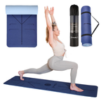 HMS Yoga Mat - Donkerblauw - 12 mm