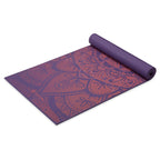 Gaiam Premium Metallic Yoga Mat - 6 mm - Athenian Rose