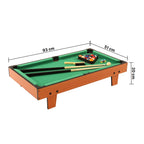 Bandito Mini Billard - Mini Table de Billard - Marron