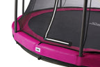 Salta Comfort Edition Ground Trampoline met Veiligheidsnet - 251 cm - Roze