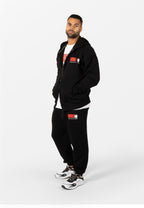 Gorilla Wear Classic Oversized Sweat à capuche zippé - Noir