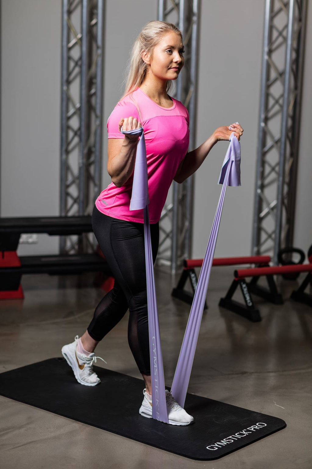 Gymstick Pro Bande de Résistance - Léger - 2.5m