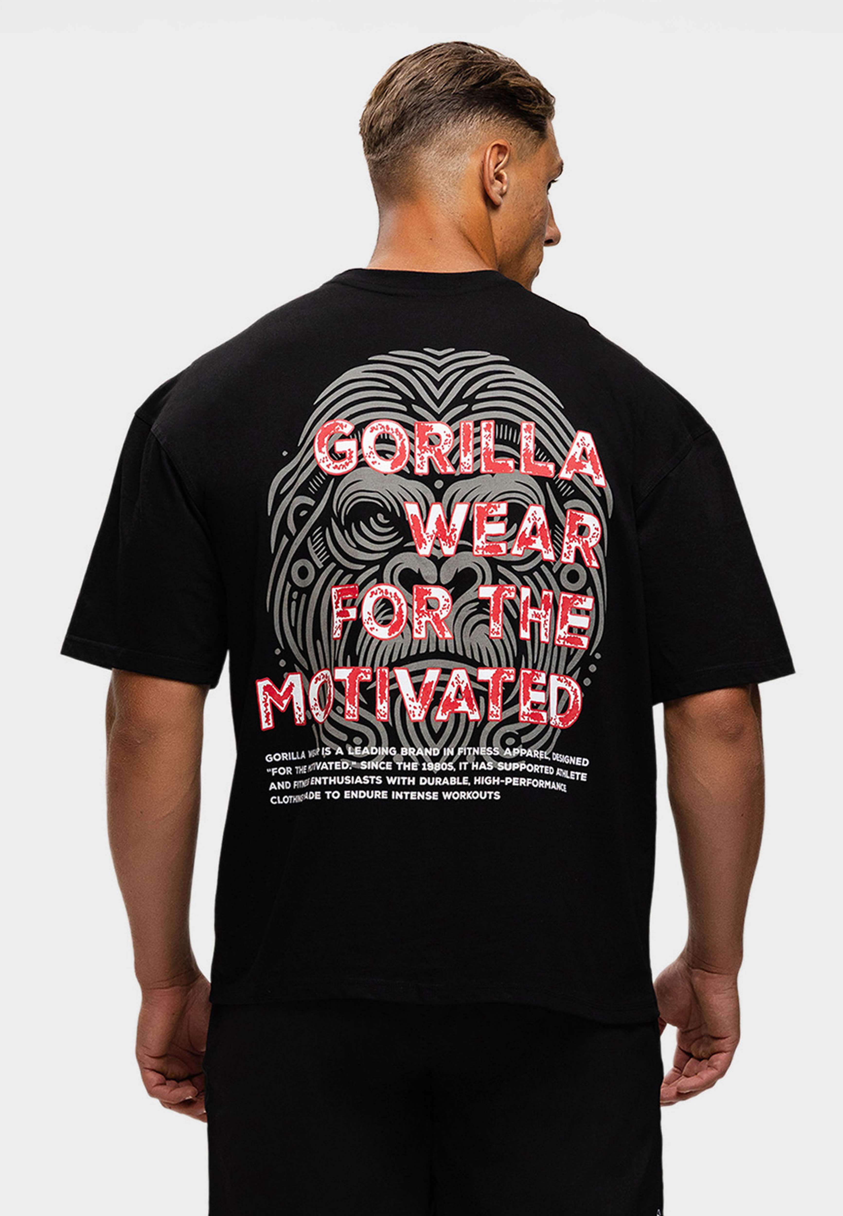 Gorilla Wear Macon Oversized T-shirt - Noir