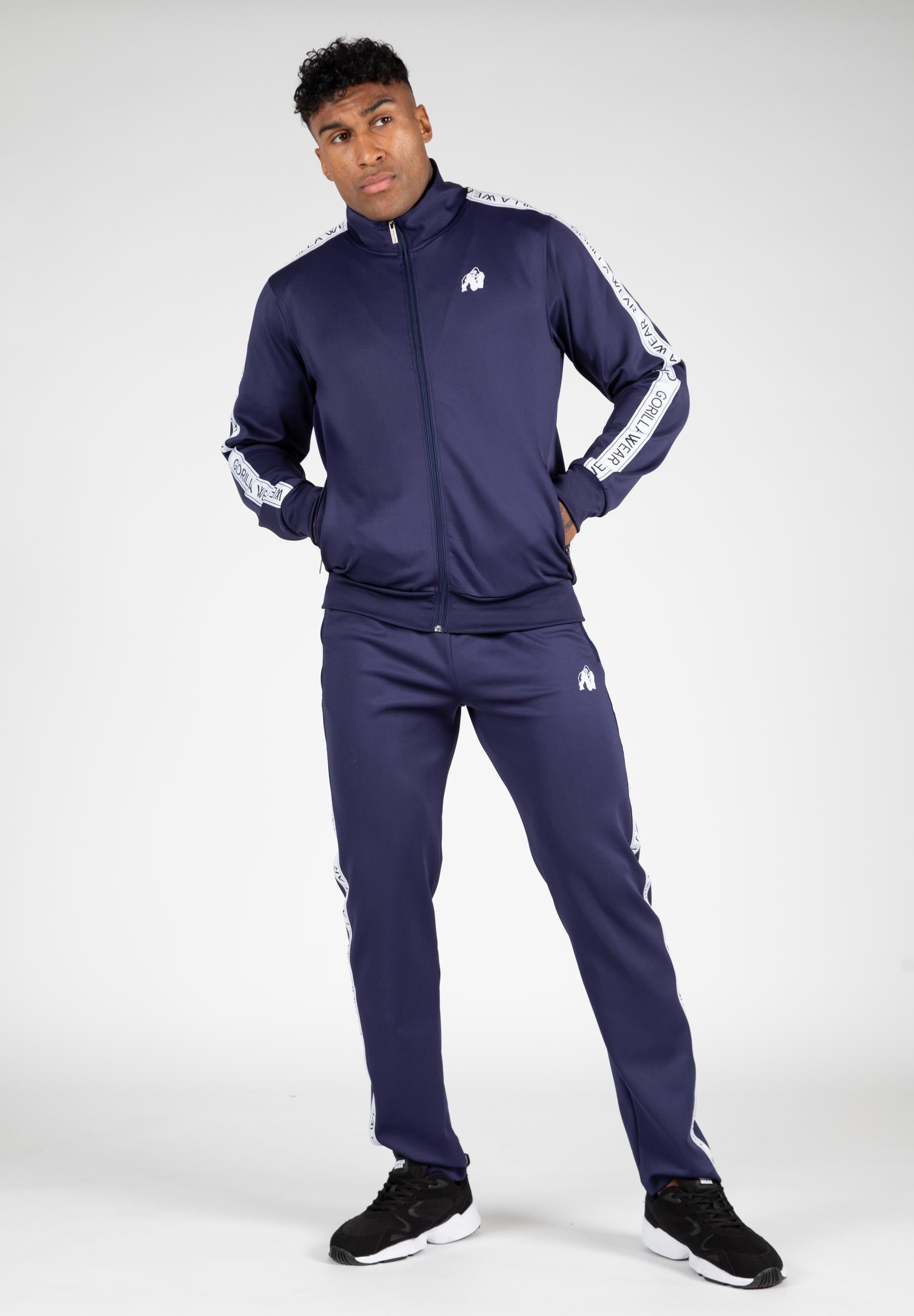 Gorilla Wear Delaware Track Jacket - Navy