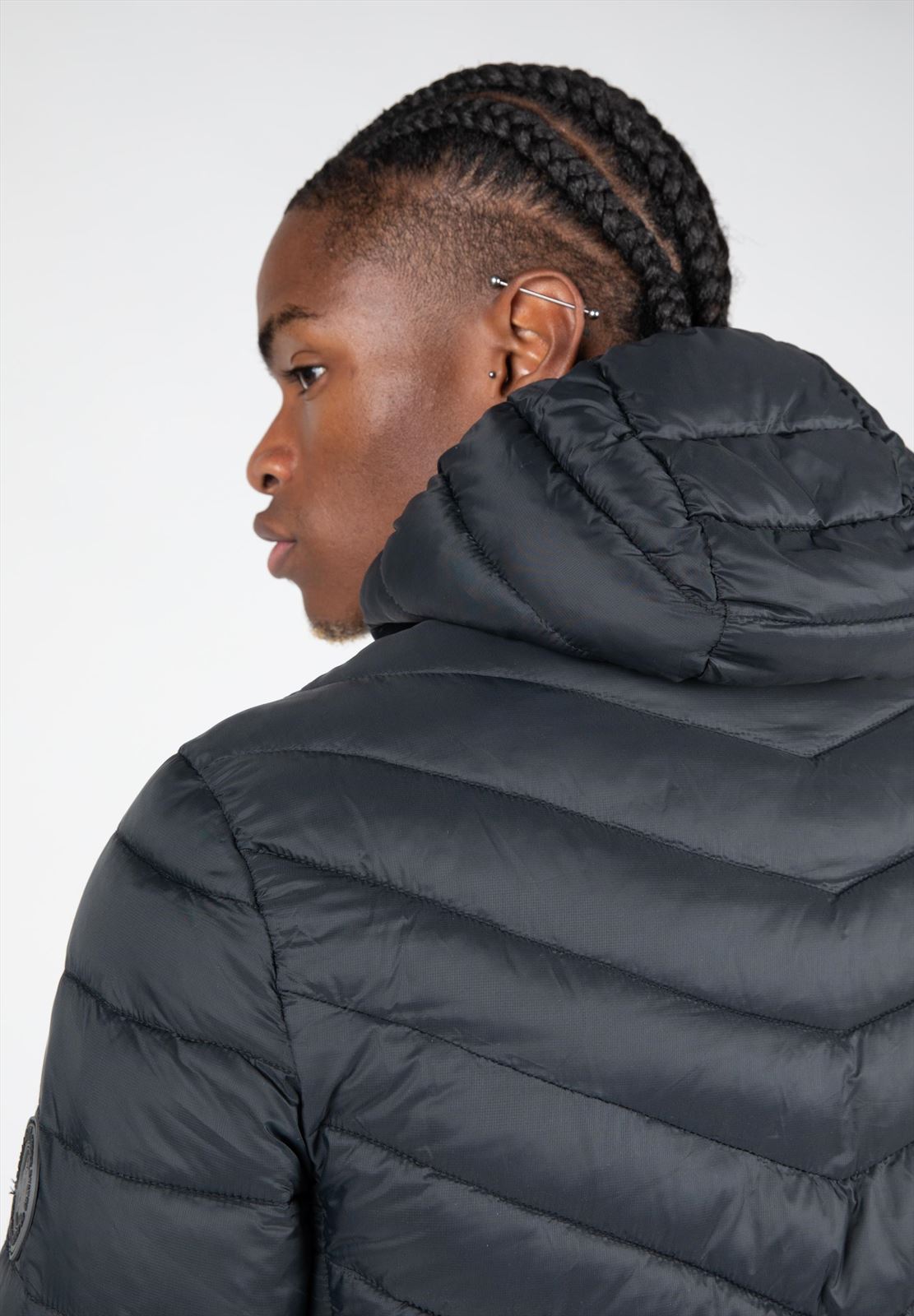 Gorilla Wear Osborn Puffer Jacket - Noir