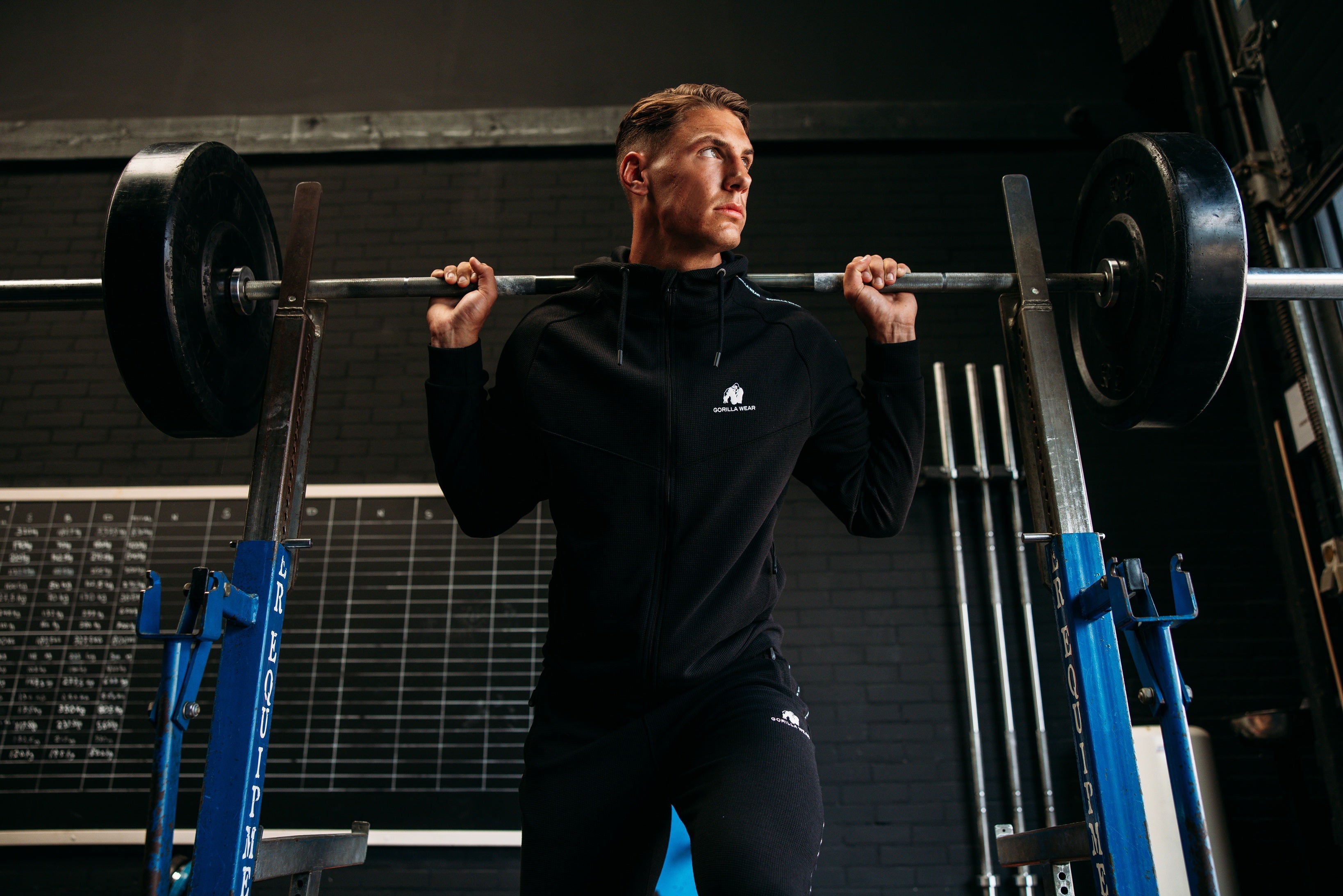 Gorilla Wear Harvey Pantalon de Training - Noir