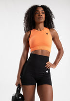 Gorilla Wear Olivia Seamless Crop Top - Pêche