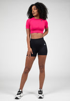 Gorilla Wear Whitney Seamless Crop Top - Rose