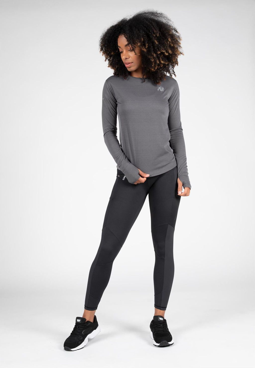 Gorilla Wear Raleigh Long Sleeve - Gris