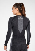 Gorilla Wear Selah Seamless Long Sleeve - Noir