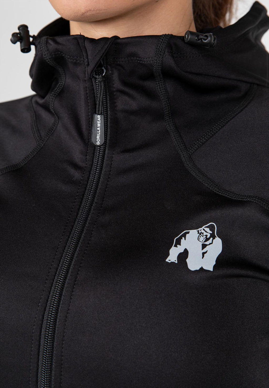 Gorilla Wear Halsey Trainingsjas - Track jacket - Zwart