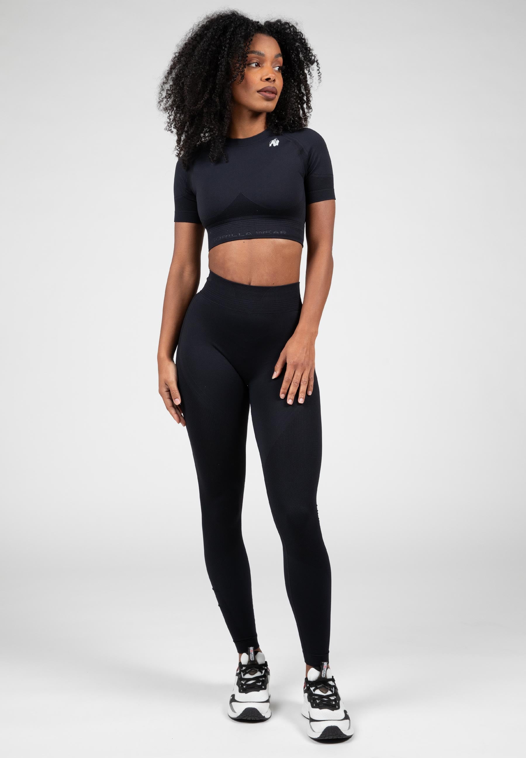 Gorilla Wear Whitney Seamless Leggings - Noir