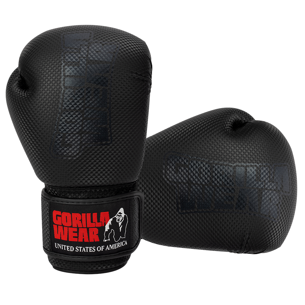 Gorilla Wear Montello Boxing Gloves - Noir
