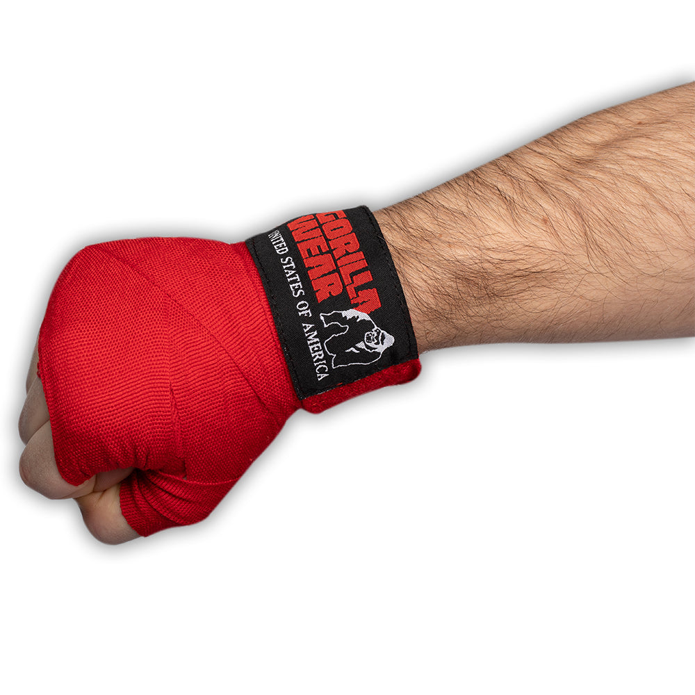 Gorilla Wear Boxing Hand Wraps - Rouge