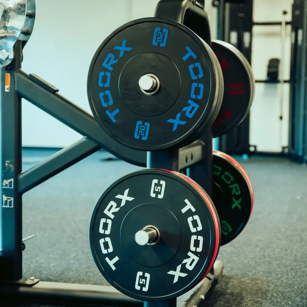 Toorx Fitness Bumper Plate - Plaque de poids olympique - 20 kg